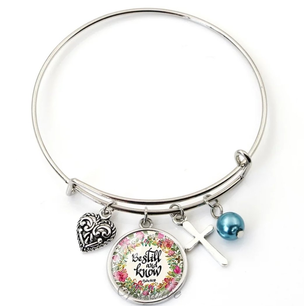 Stainless Steel Inspirational Bracelets. Choose Your Favorite Quote.