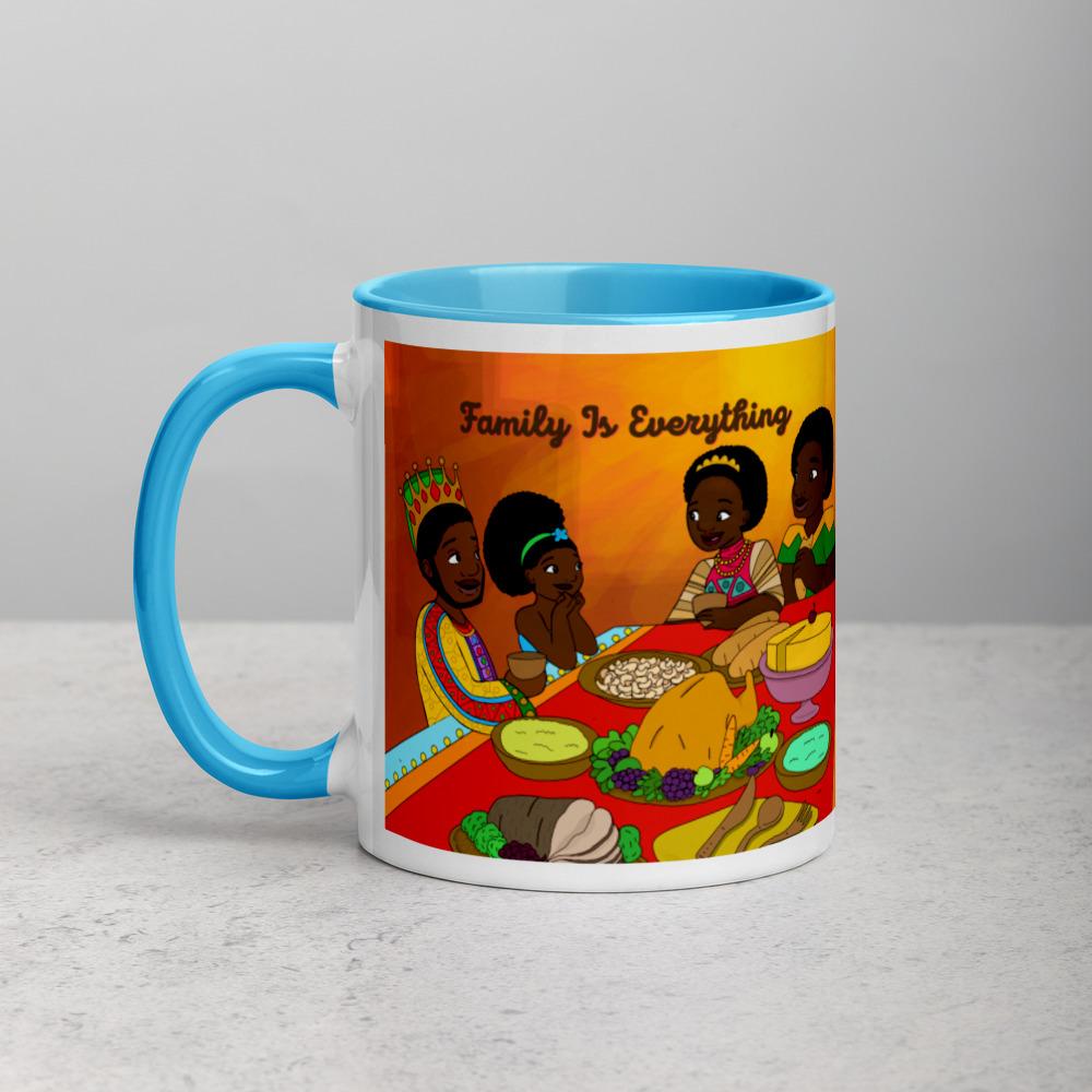 Family Mug with Color Inside