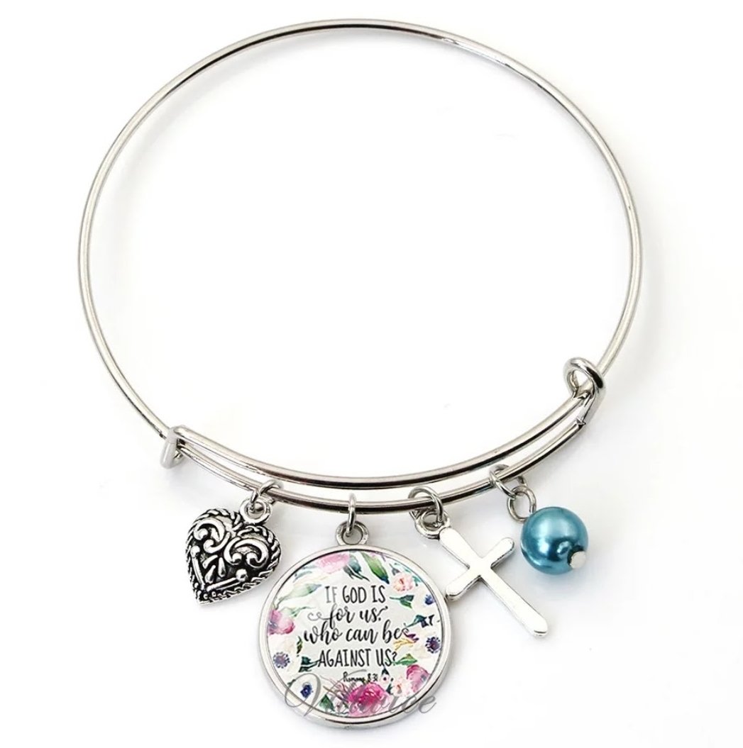Stainless Steel Inspirational Bracelets. Choose Your Favorite Quote.