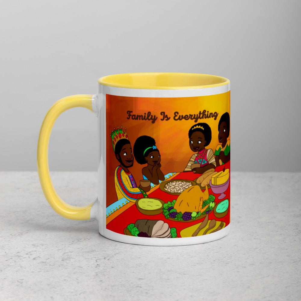 Family Mug with Color Inside